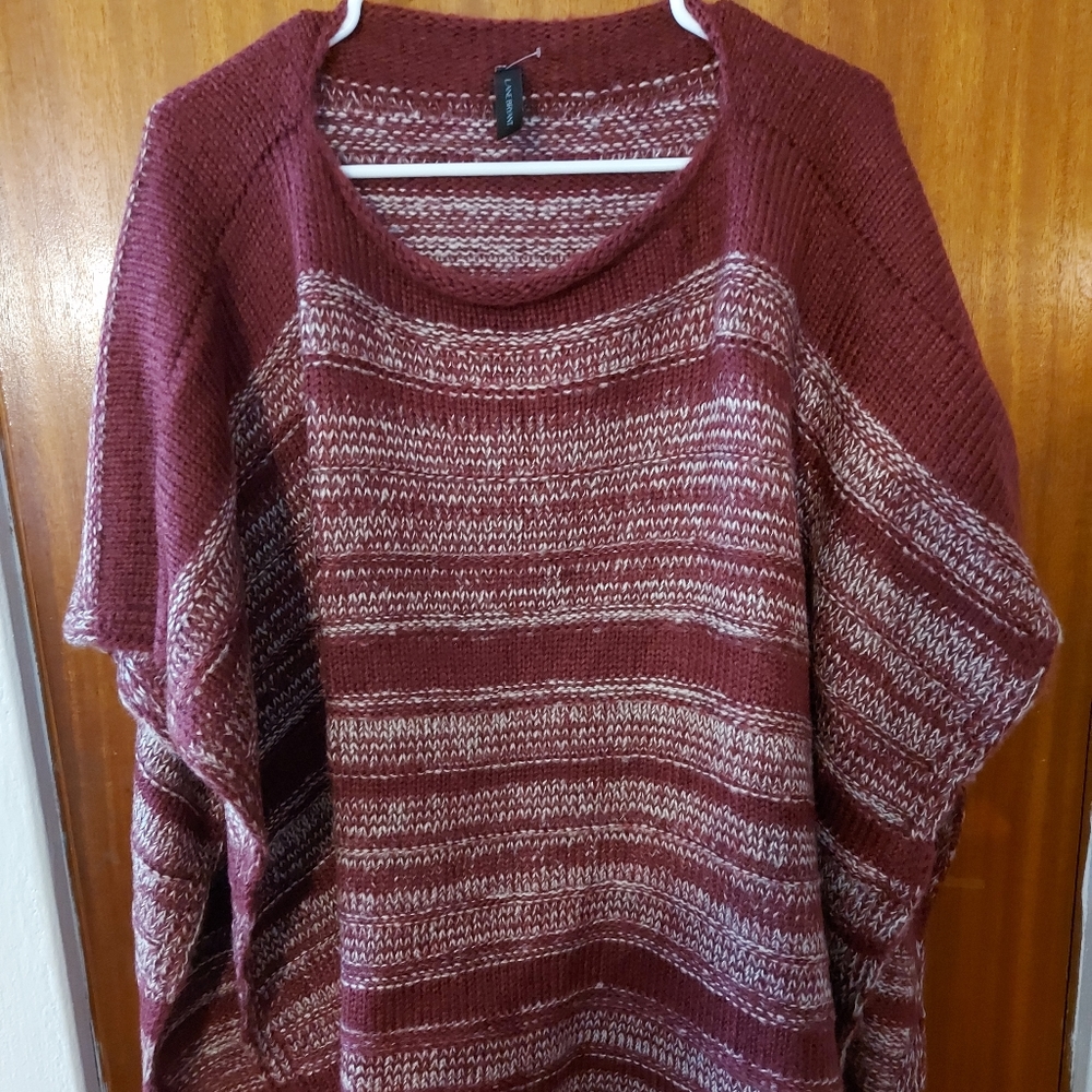 Cute sweater poncho